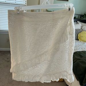 white skirt extra large XL brand new
